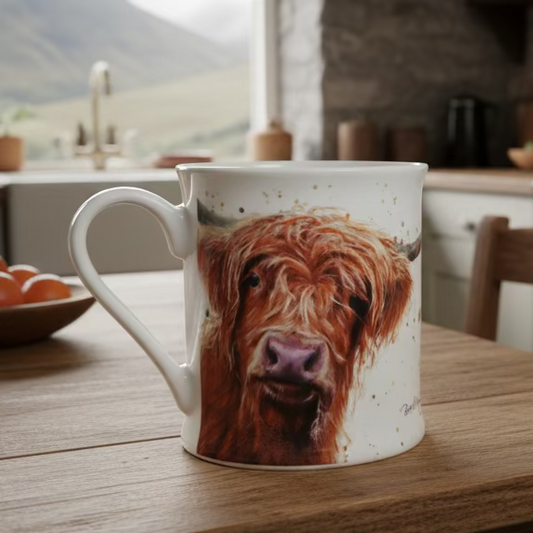 Bree Merryn Scottish Highland Cow Mug