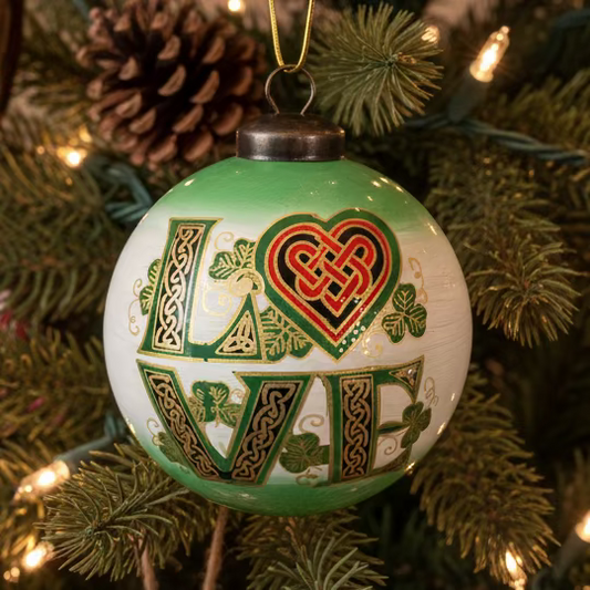 Celtic LOVE Ornament — view 4