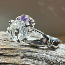 Load image into Gallery viewer, Ardor Moonstone Claddagh Ring
