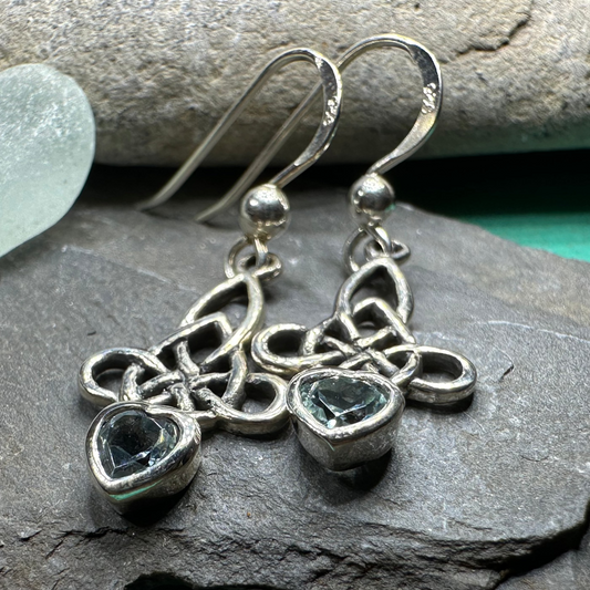 Brigid Celtic Knot Earrings — view 3