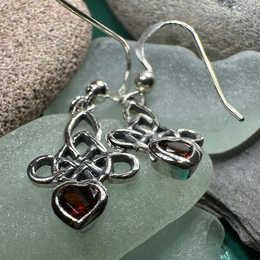 Brigid Celtic Knot Earrings — view 6