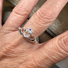 Load image into Gallery viewer, Ardor Moonstone Claddagh Ring
