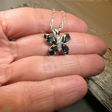 Load image into Gallery viewer, Mystic Topaz Butterfly Necklace
