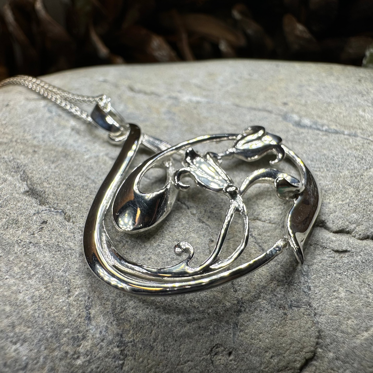 Bluebell Art Deco Necklace — view 3