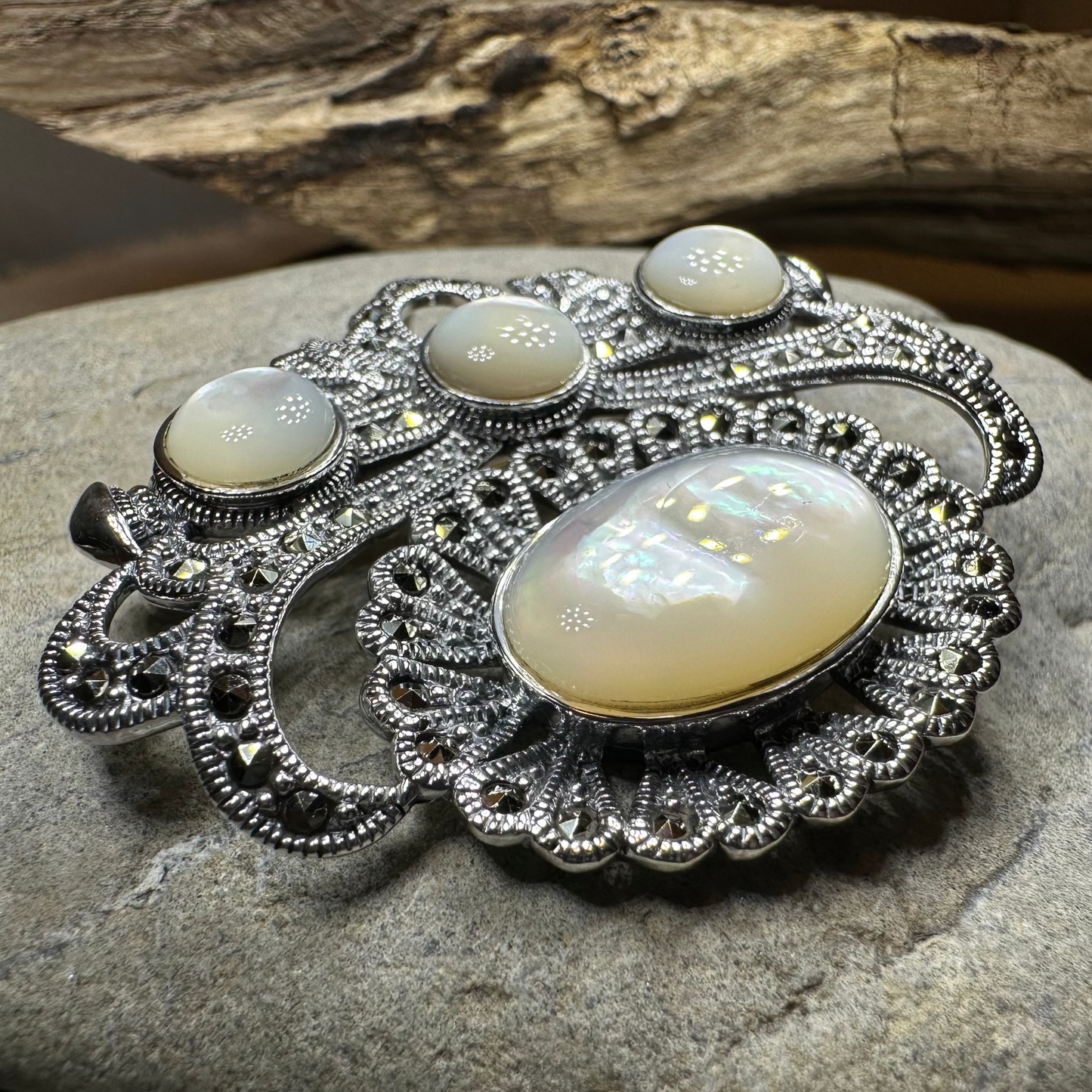 Analia Celtic Knot Brooch — view 5