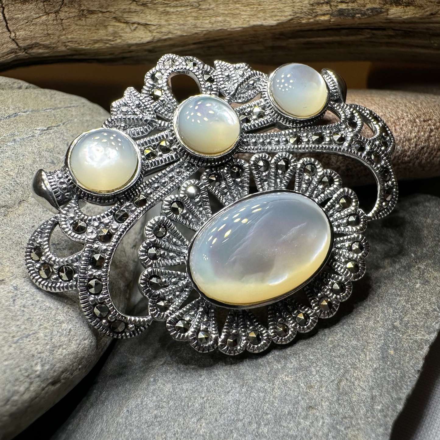 Analia Celtic Knot Brooch — view 9