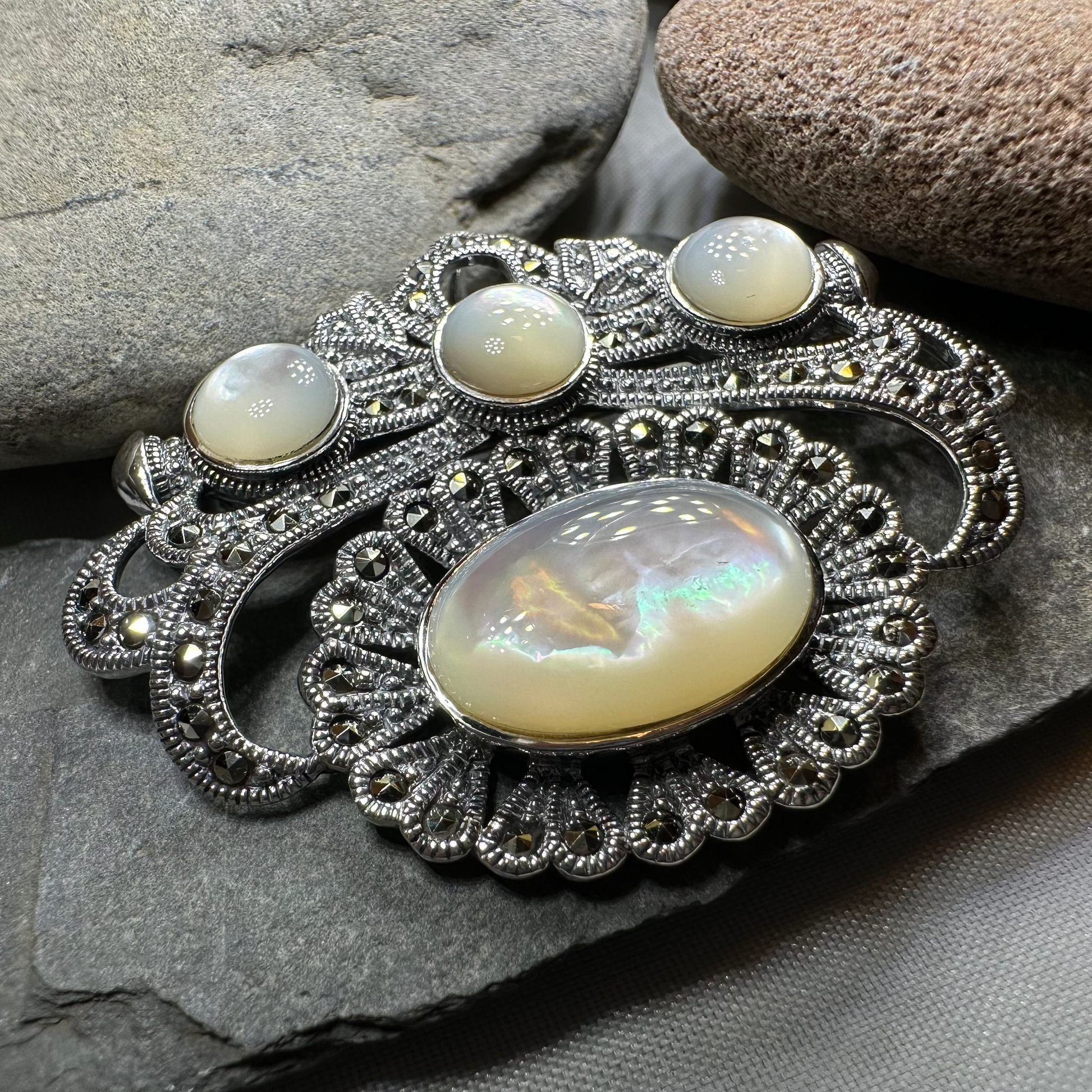Analia Celtic Knot Brooch — view 4