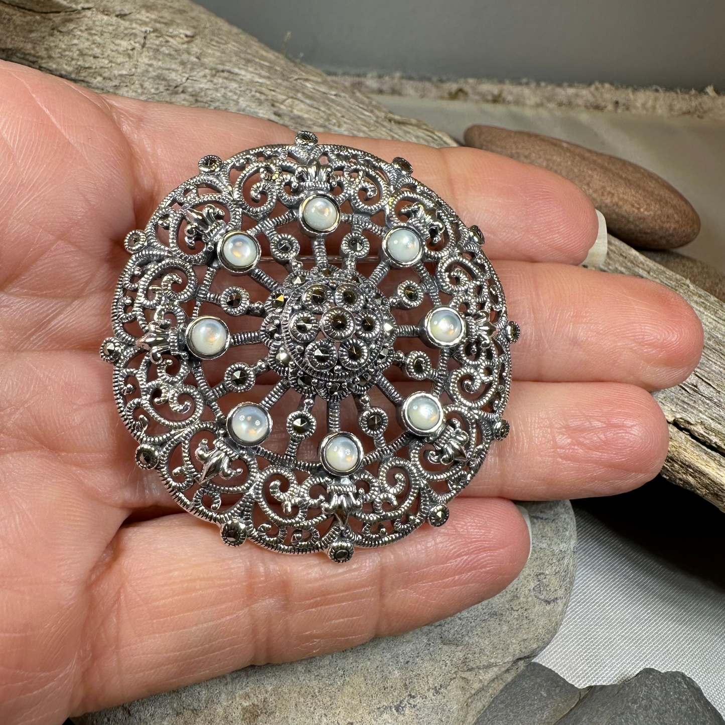 Donegal Celtic Knot Brooch — view 3