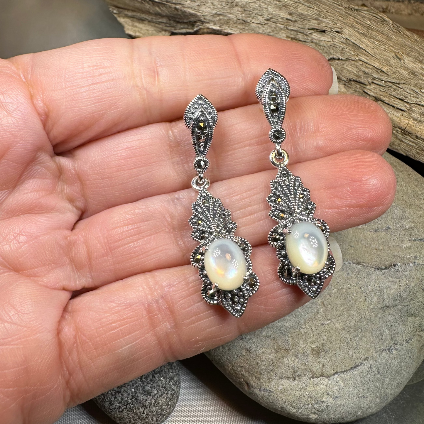 Celtic Bloom Earrings — view 3