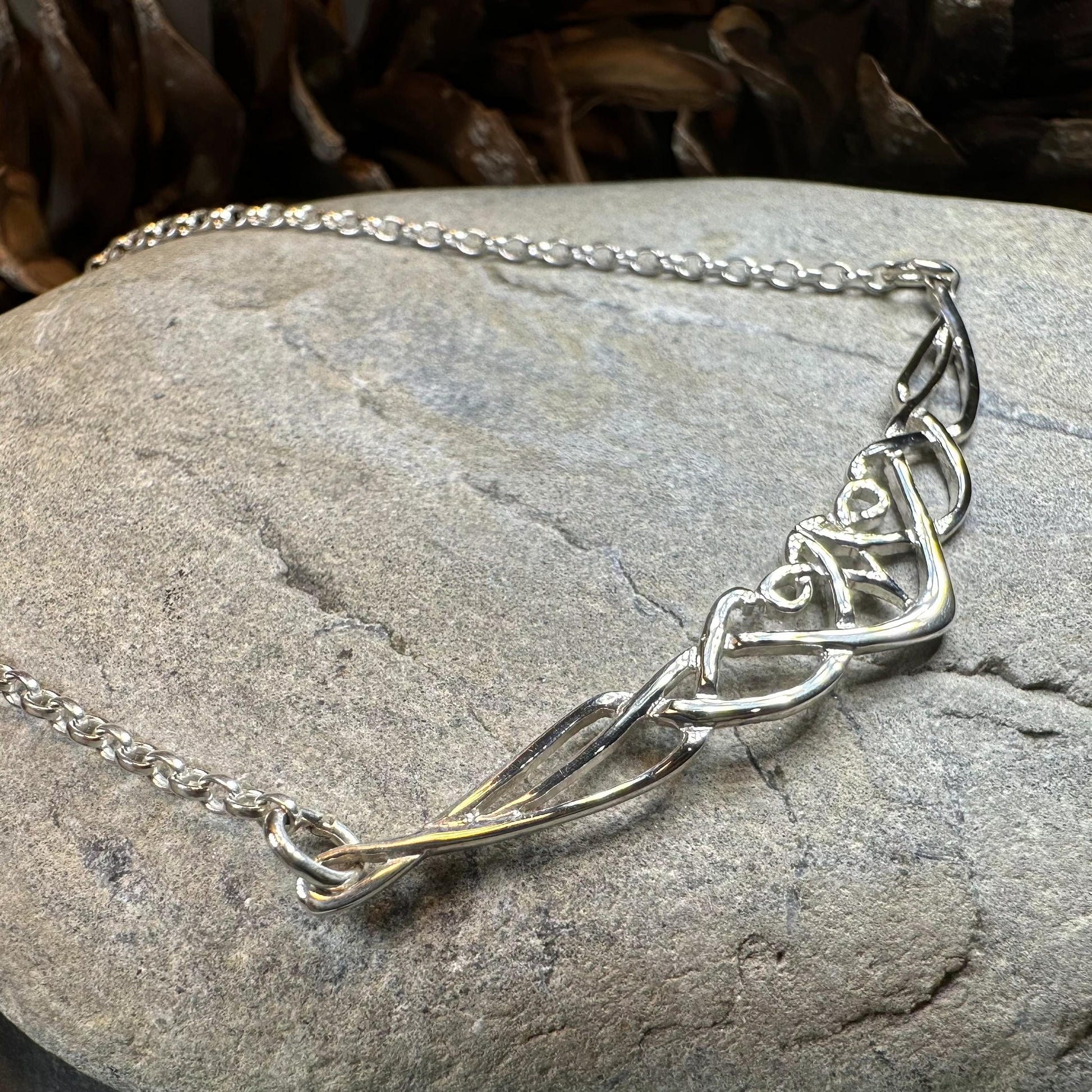 Natina Celtic Knot Necklace - Made in Scotland — view 7