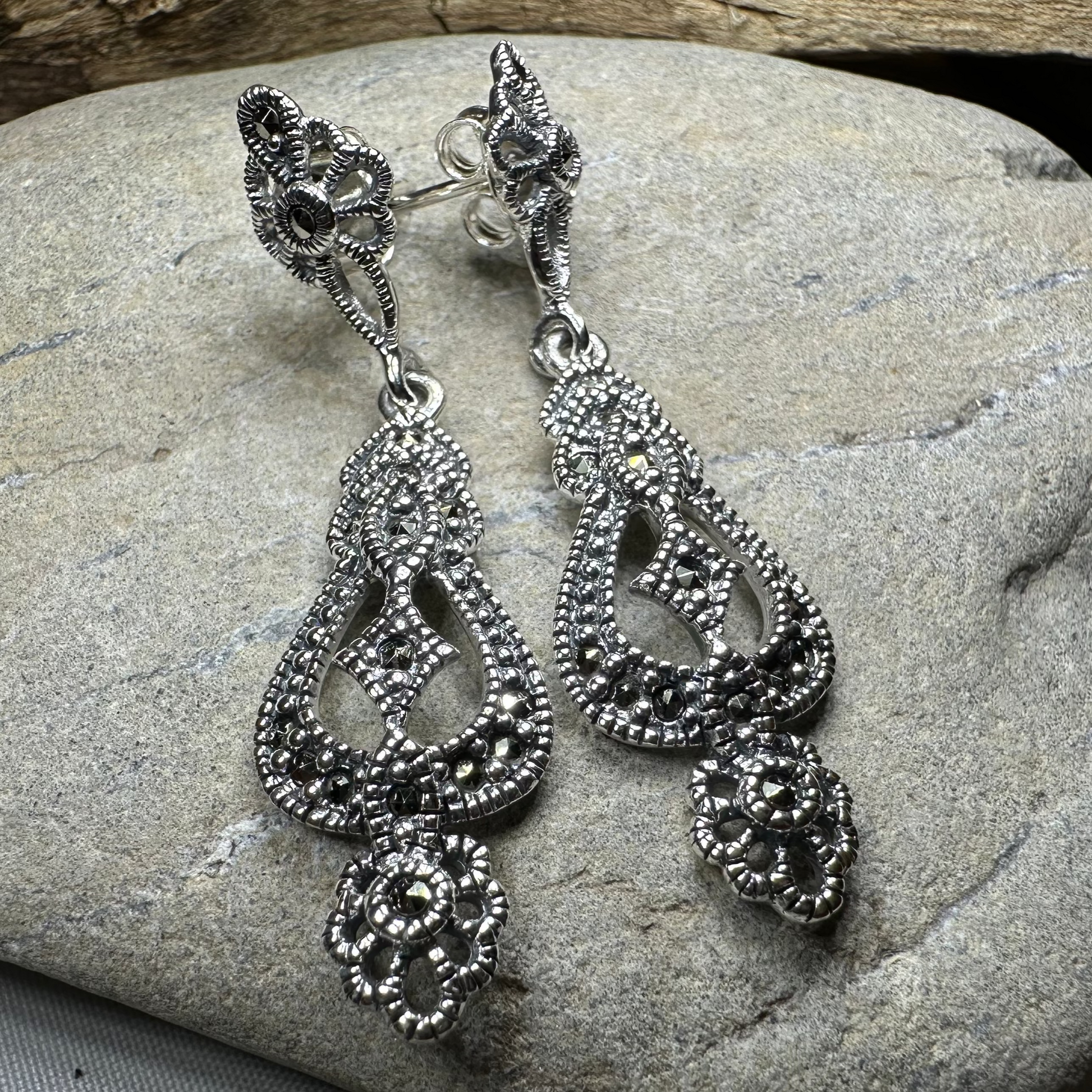 Nessa Celtic Knot Earrings — view 3