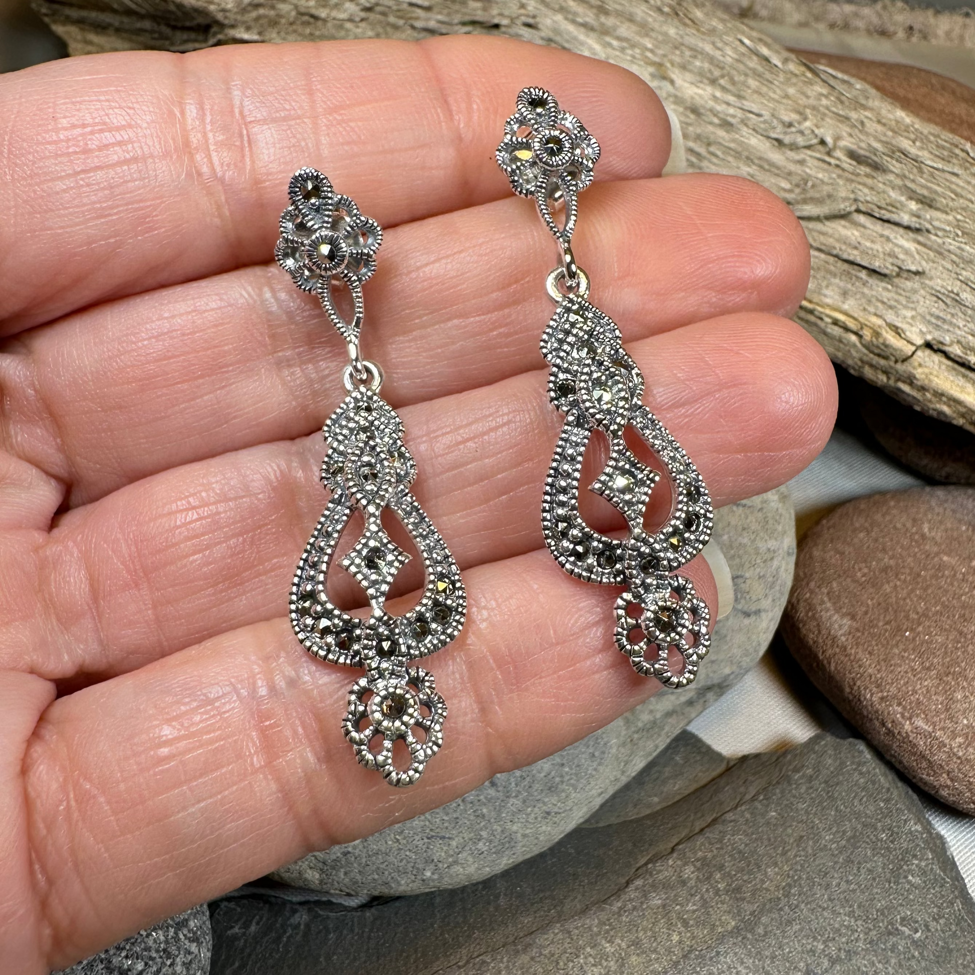 Nessa Celtic Knot Earrings — view 4