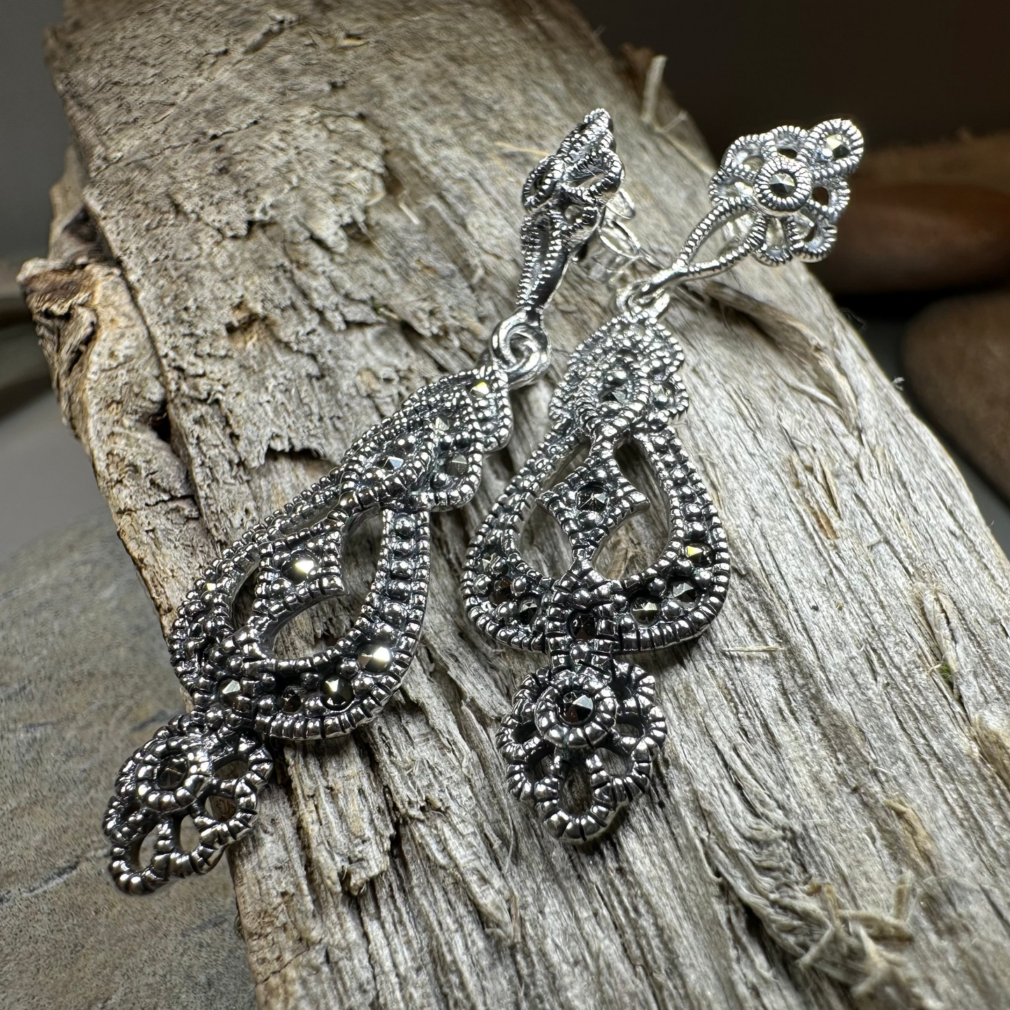 Nessa Celtic Knot Earrings — view 6
