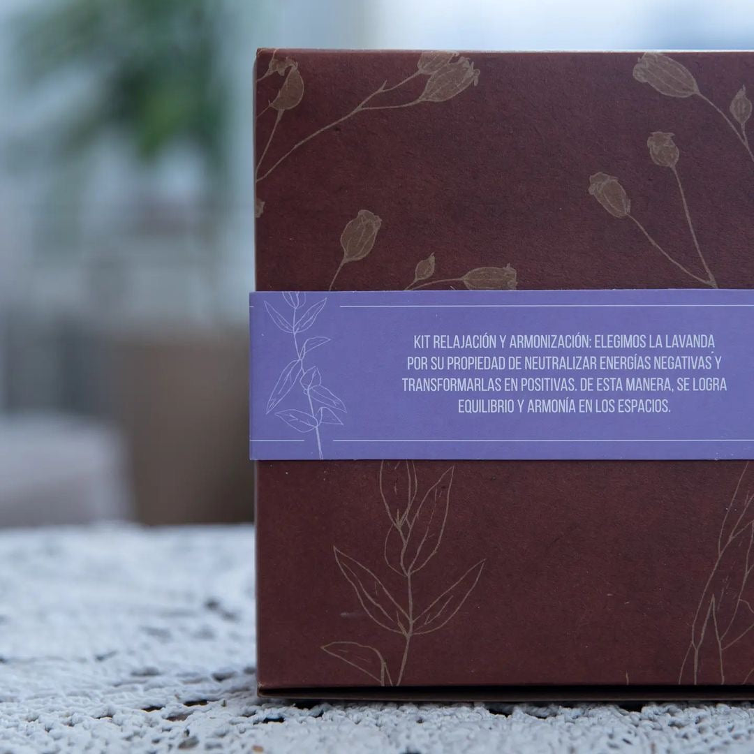 Relaxation Lavender Herbal Gift Box - All Natural