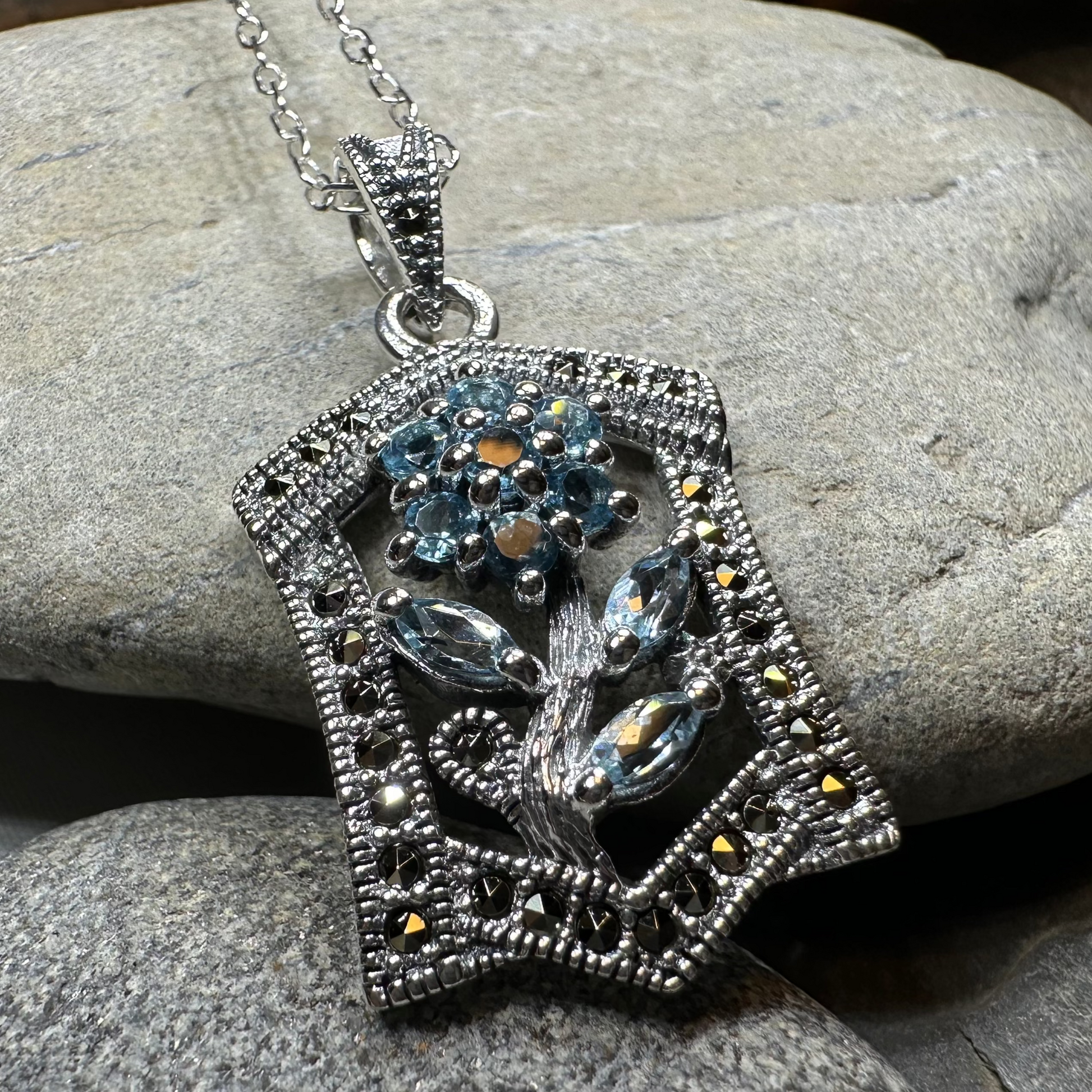 Celtic Flower Necklace — view 11