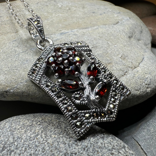 Celtic Flower Necklace — view 5