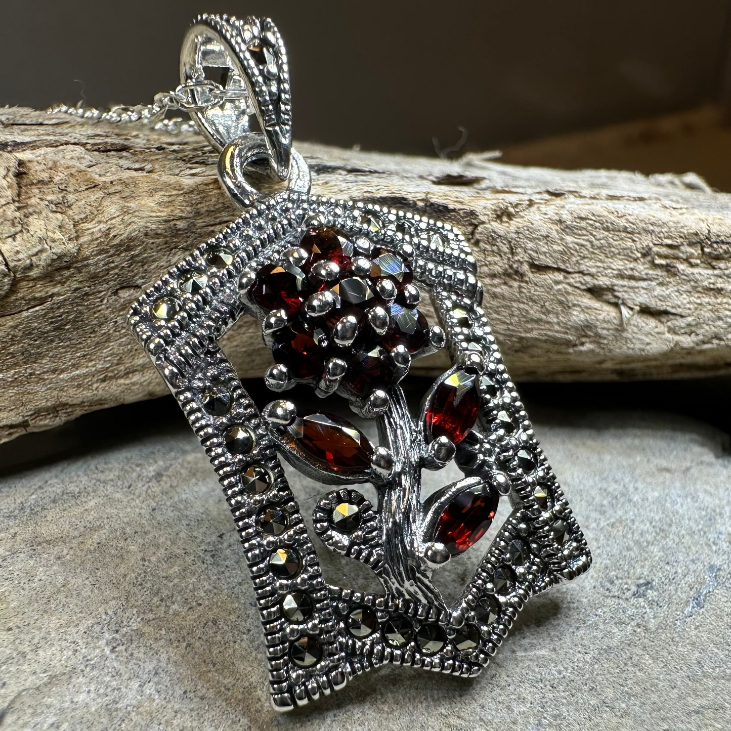 Celtic Flower Necklace — view 8