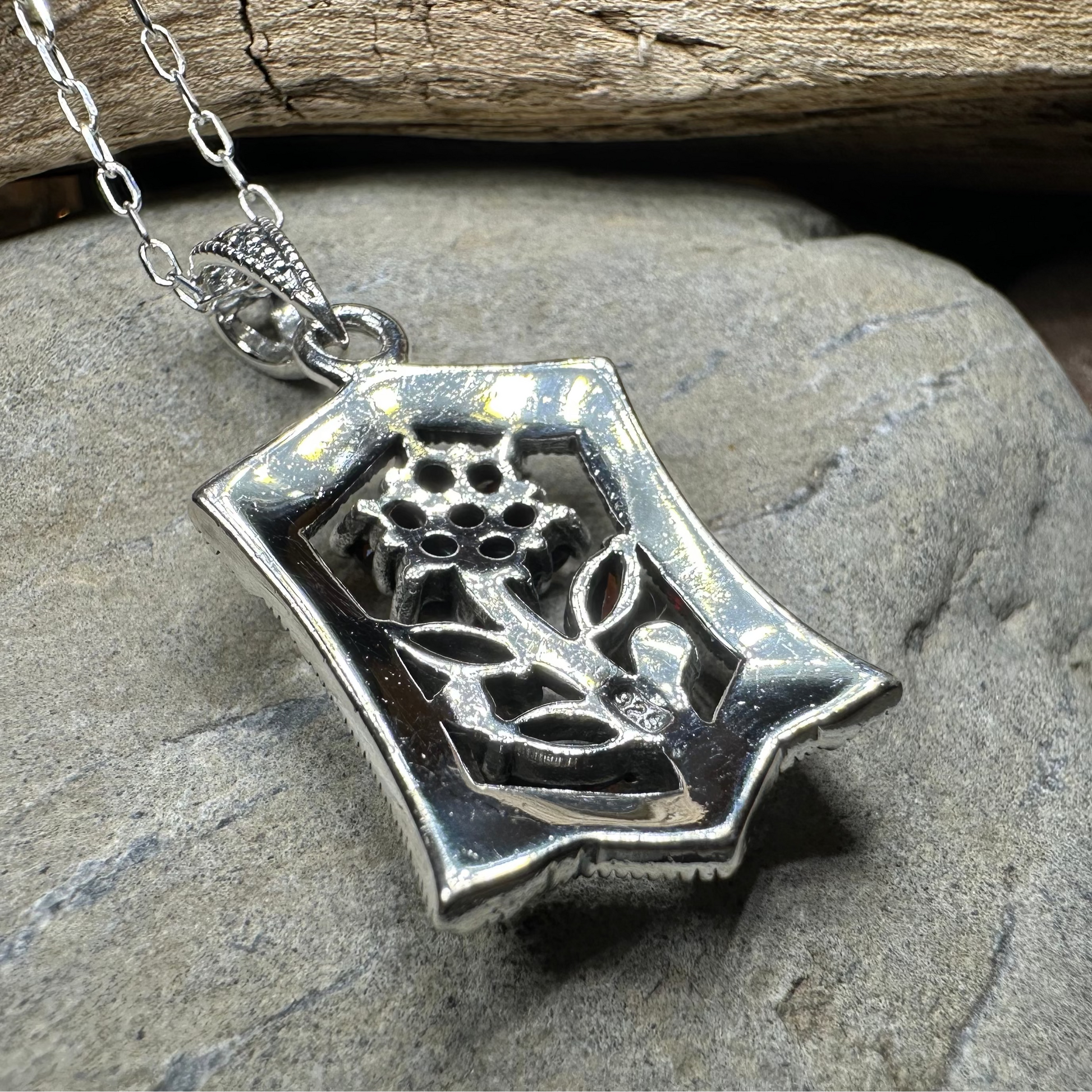 Celtic Flower Necklace — view 4