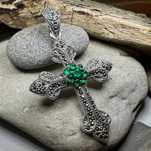 Load image into Gallery viewer, Fineen Medieval Cross Necklace
