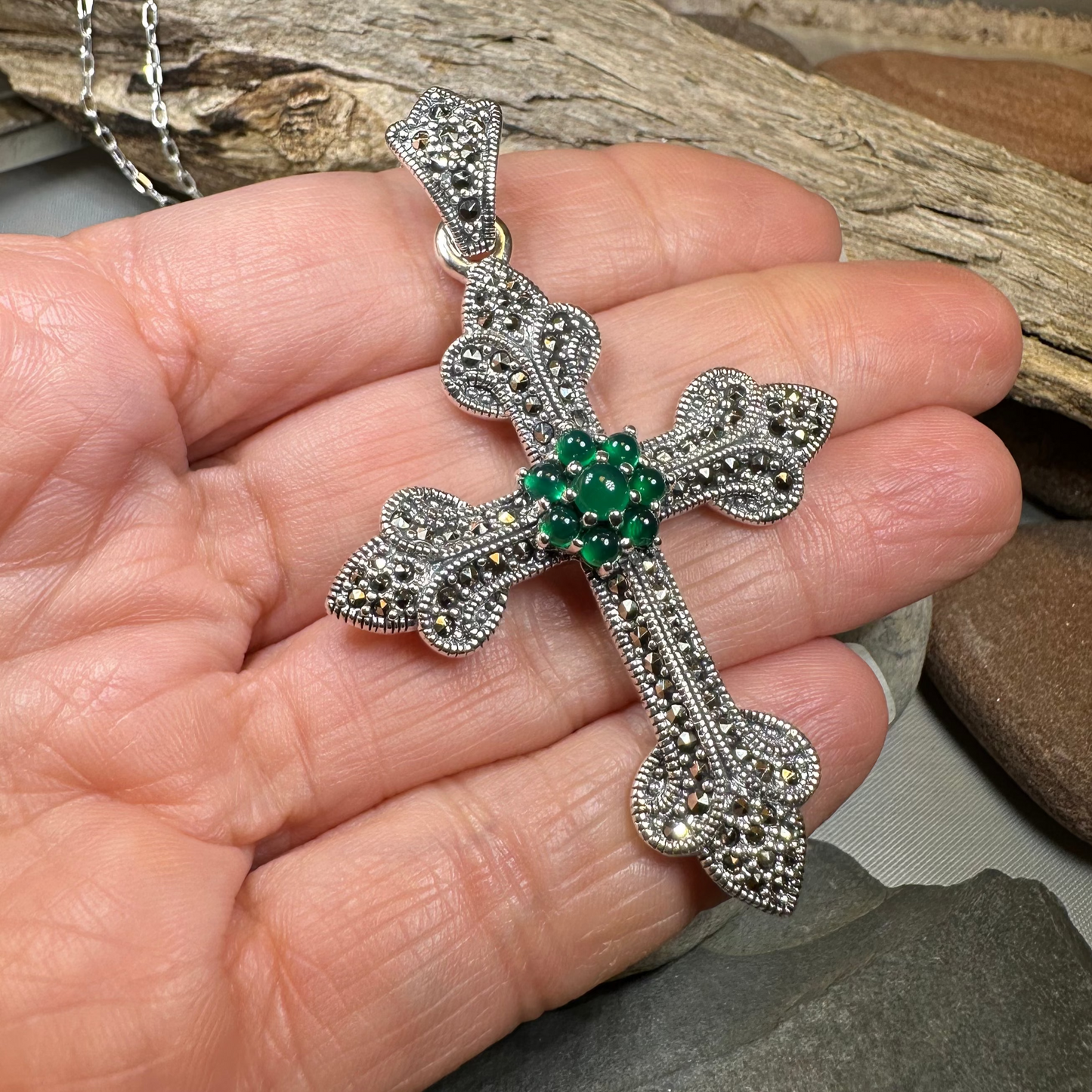 Fineen Medieval Cross Necklace