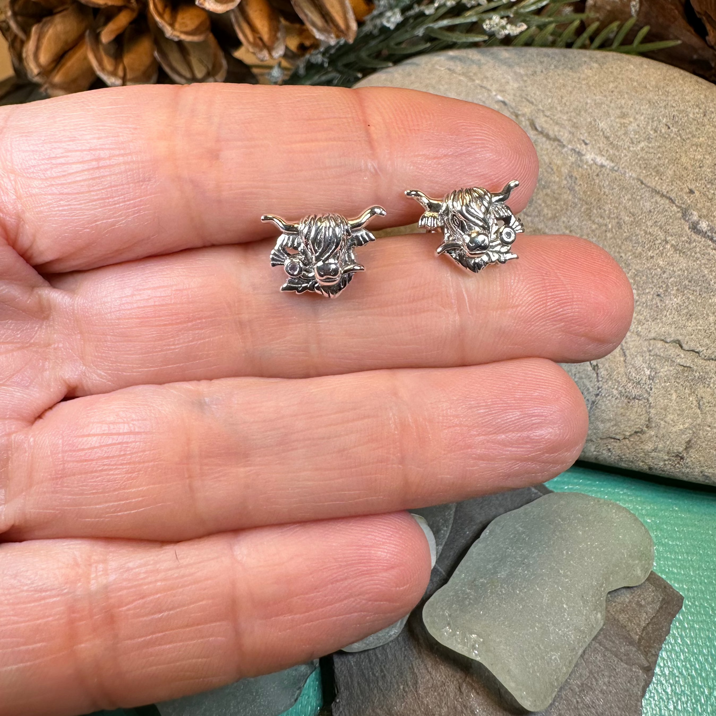 Highland Cow Earrings