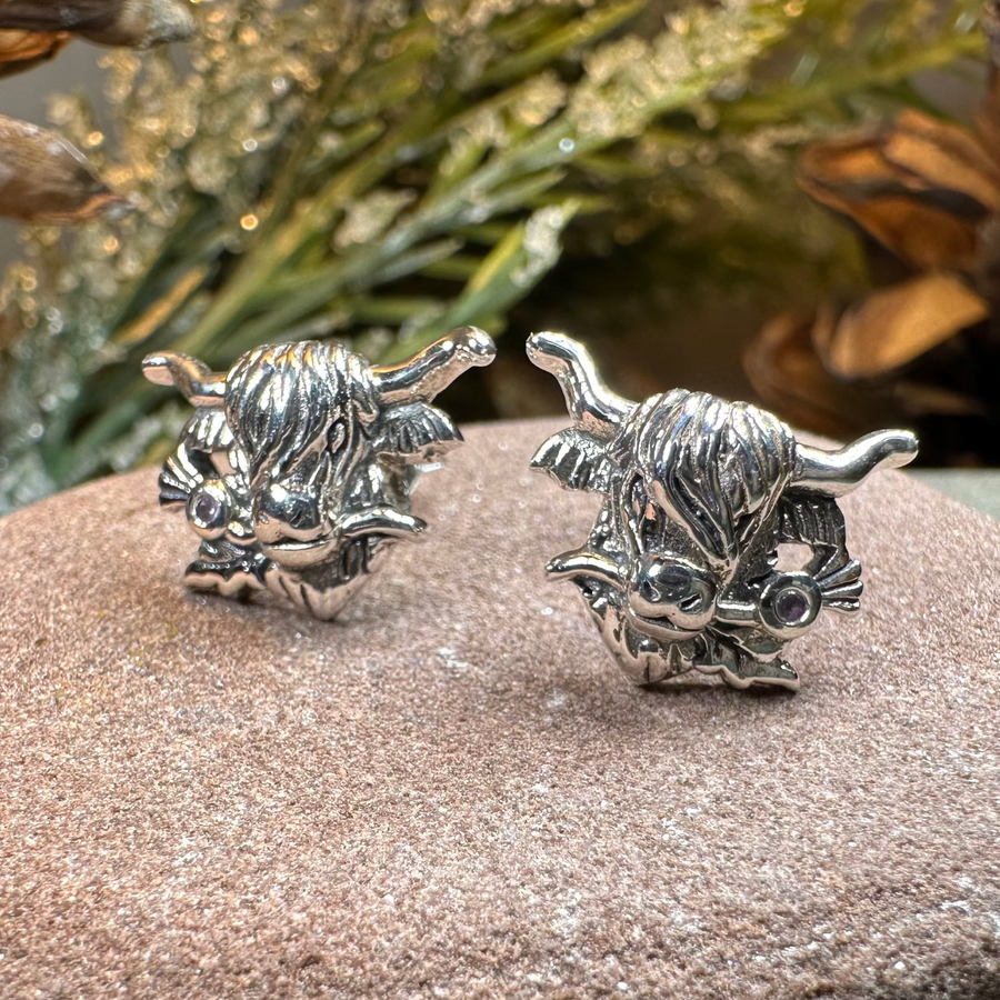 Highland Cow Earrings