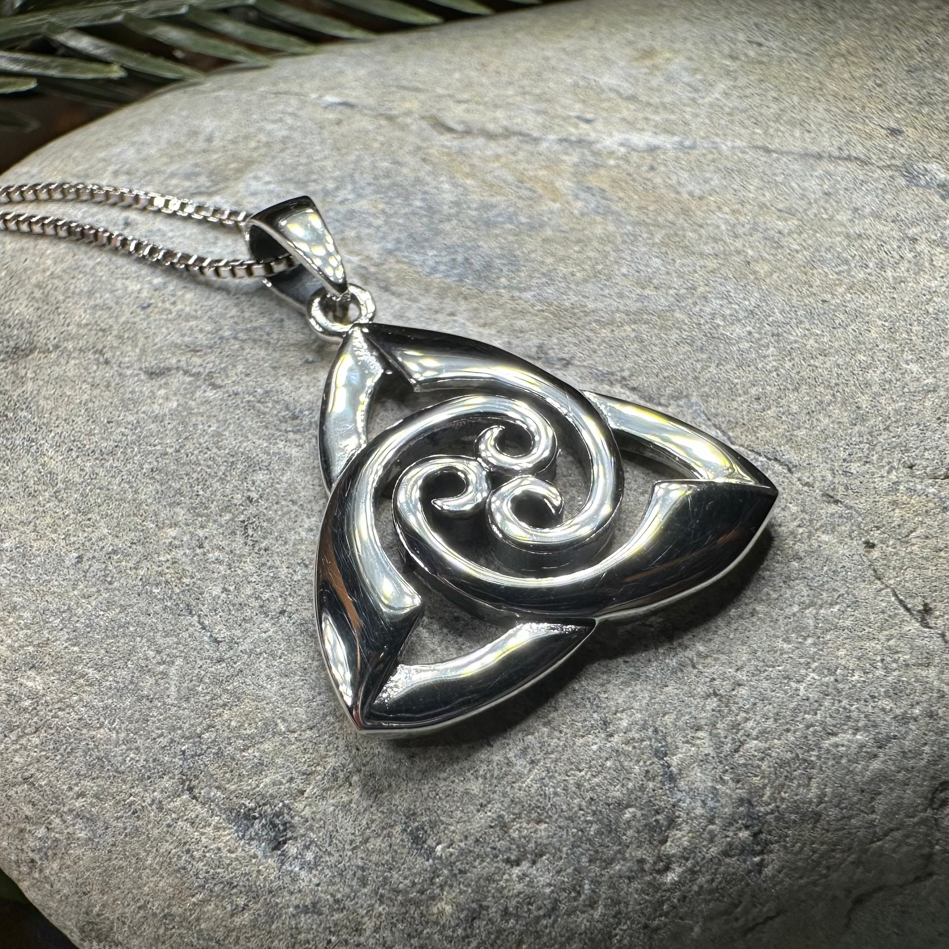 Devonna Trinity Knot Necklace — view 3