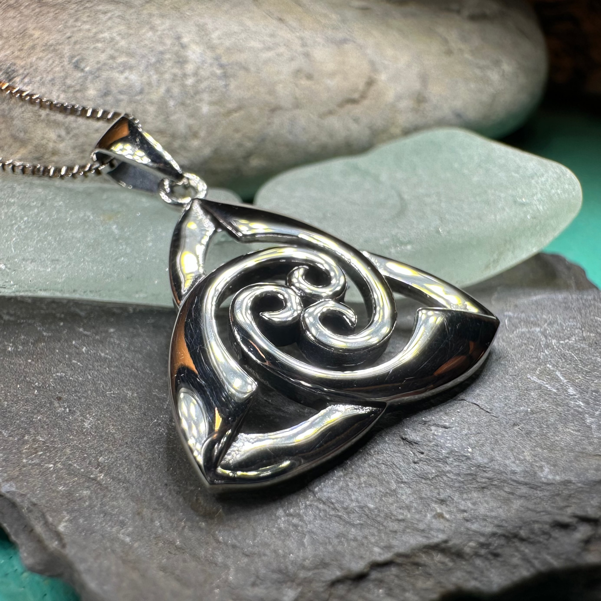 Devonna Trinity Knot Necklace — view 6