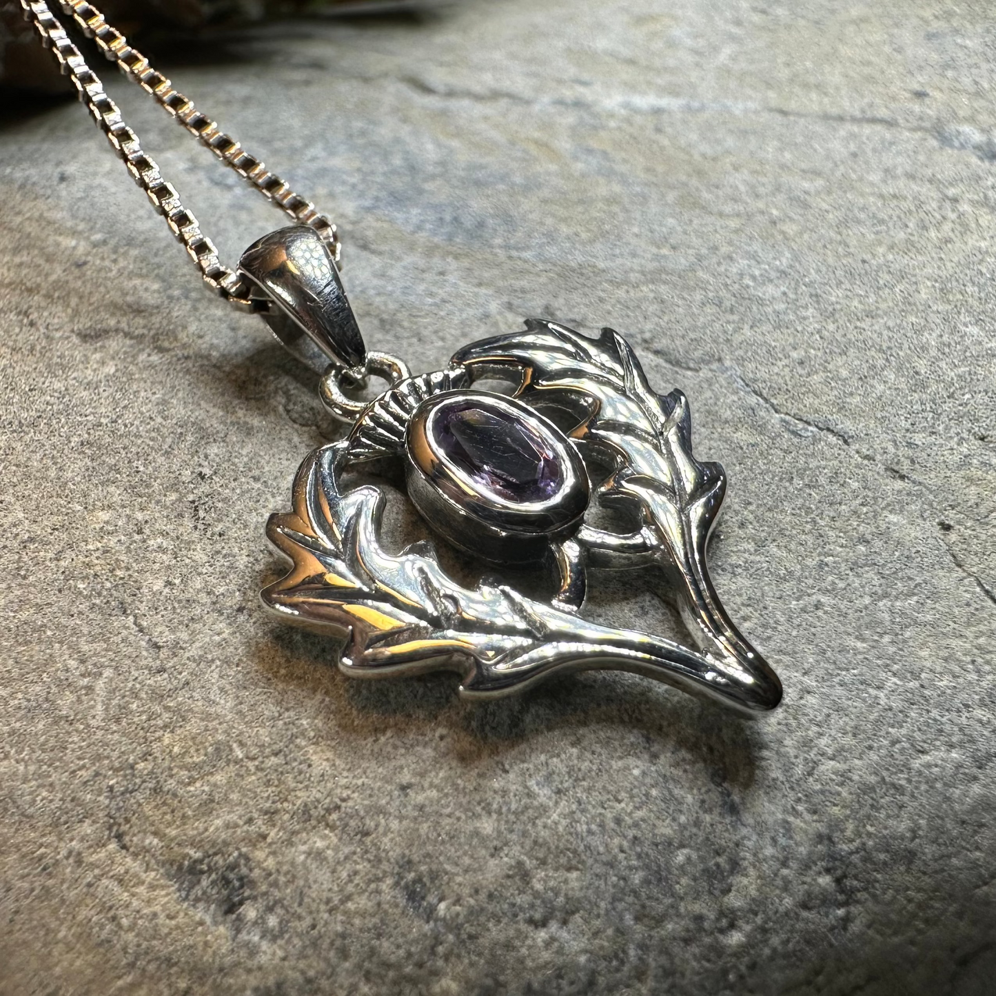 Argyll Thistle Necklace — view 6