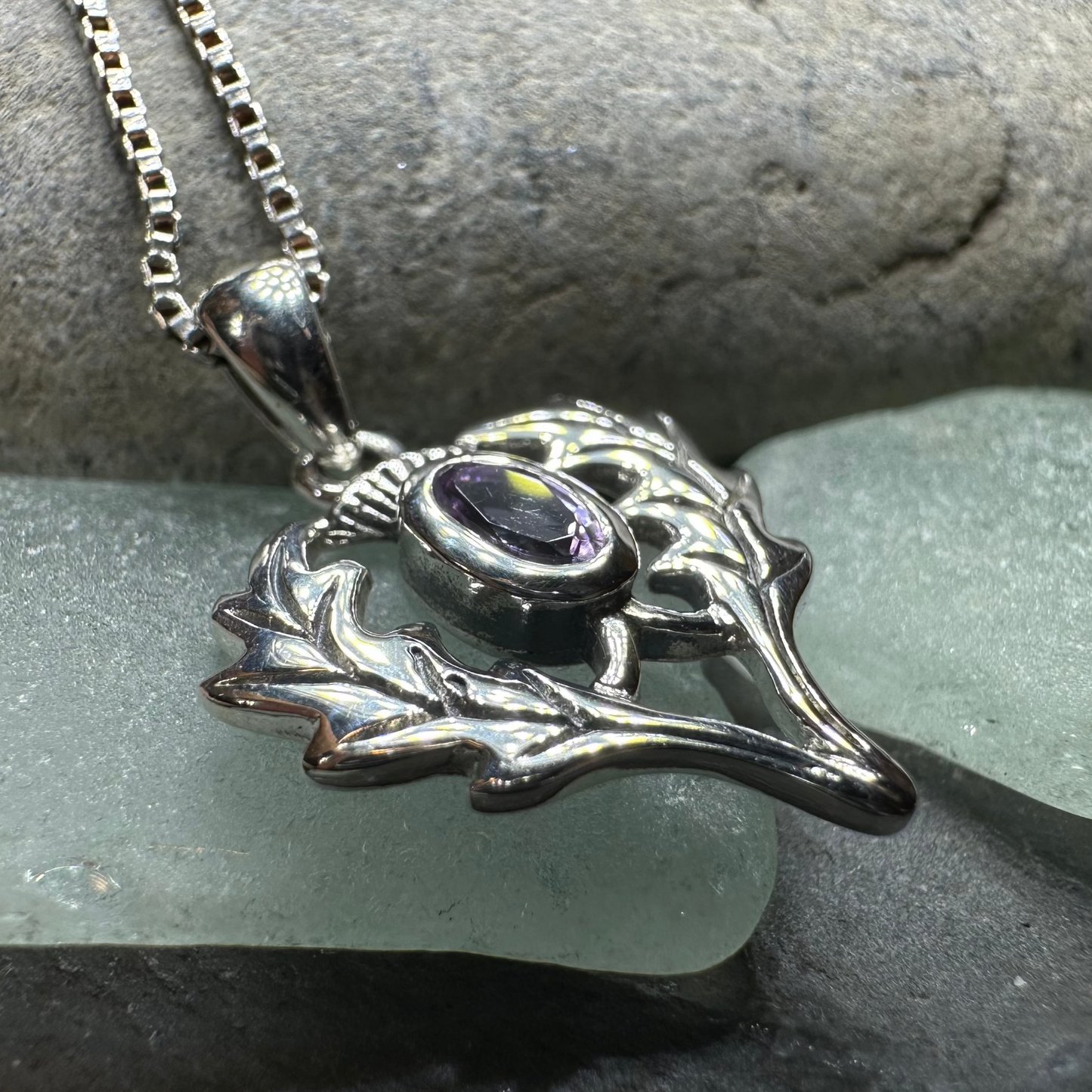 Argyll Thistle Necklace — view 4