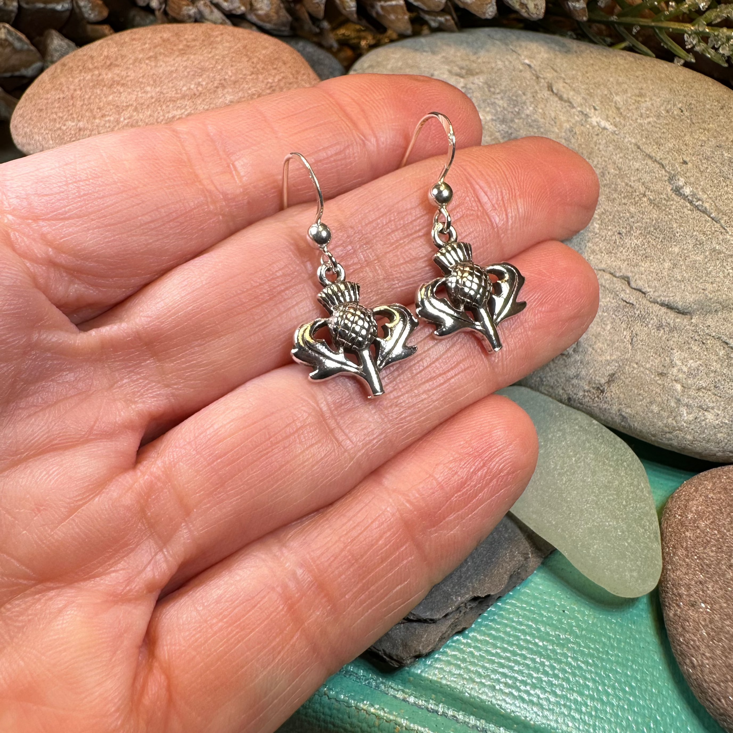 Mackenzie Sweet Thistle Earrings — view 4