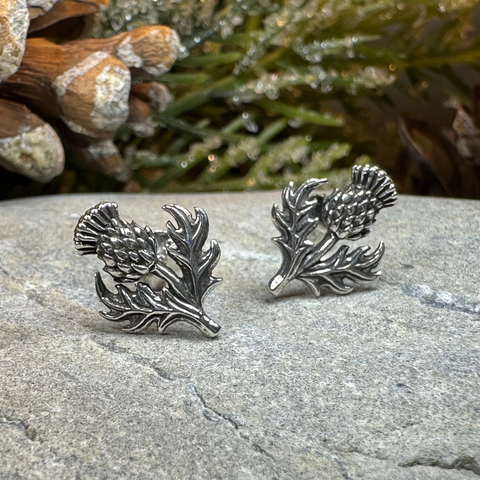 Load image into Gallery viewer, Wildwood Thistle Post Earrings
