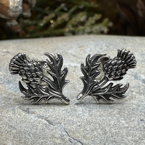 Load image into Gallery viewer, Wildwood Thistle Post Earrings
