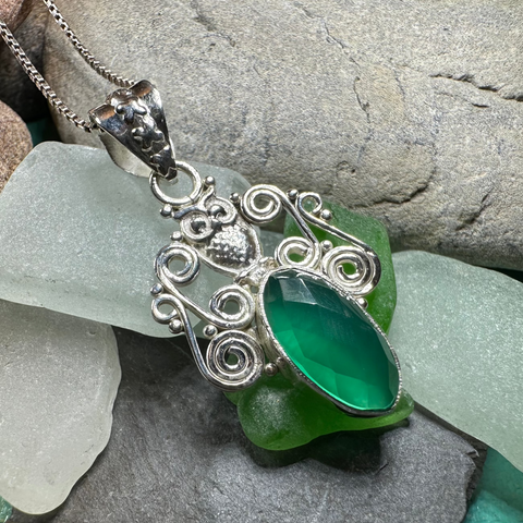 Load image into Gallery viewer, Mirra Owl Necklace in Sterling Silver

