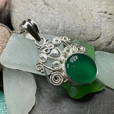 Load image into Gallery viewer, Mirra Owl Necklace in Sterling Silver
