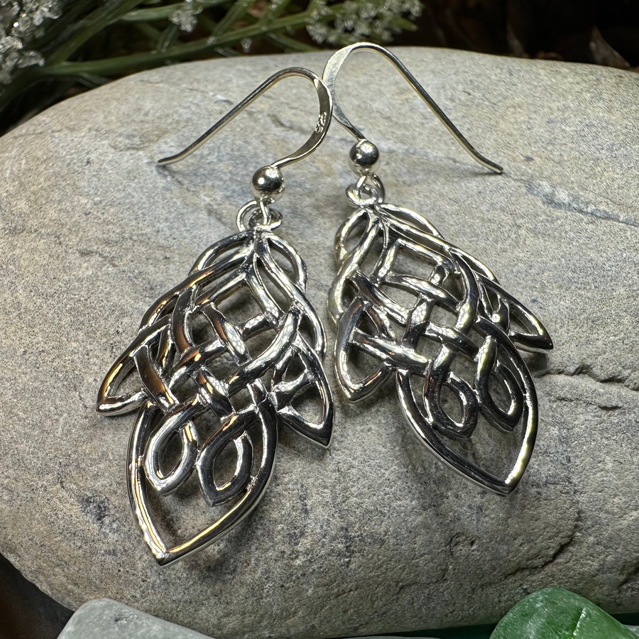 Aine Celtic Knot Earrings