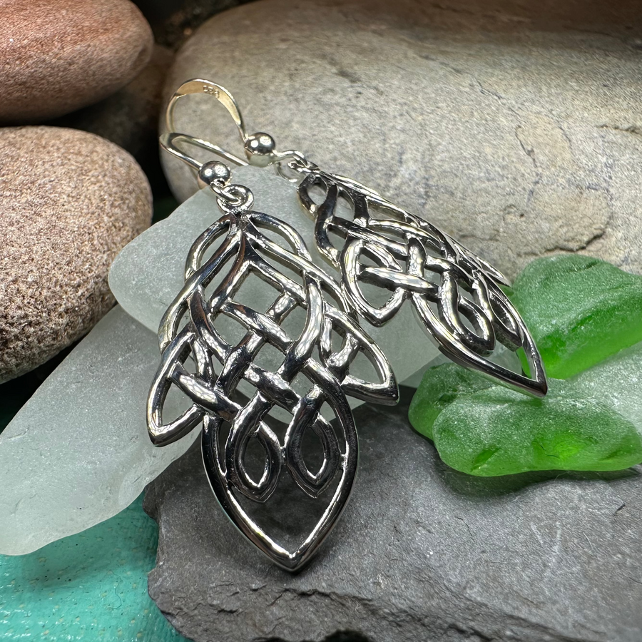 Aine Celtic Knot Earrings