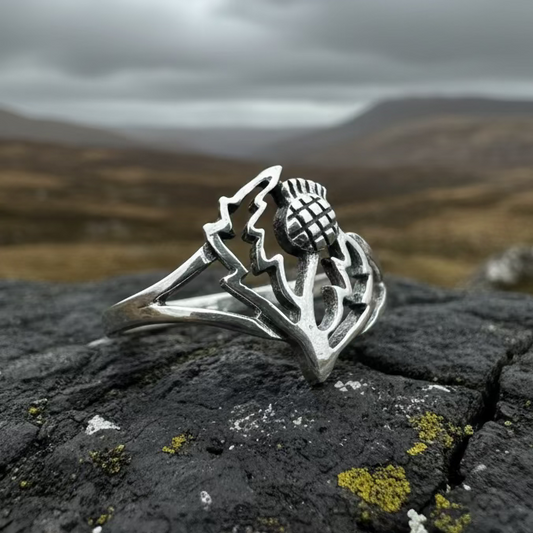 Anice Scottish Thistle Ring
