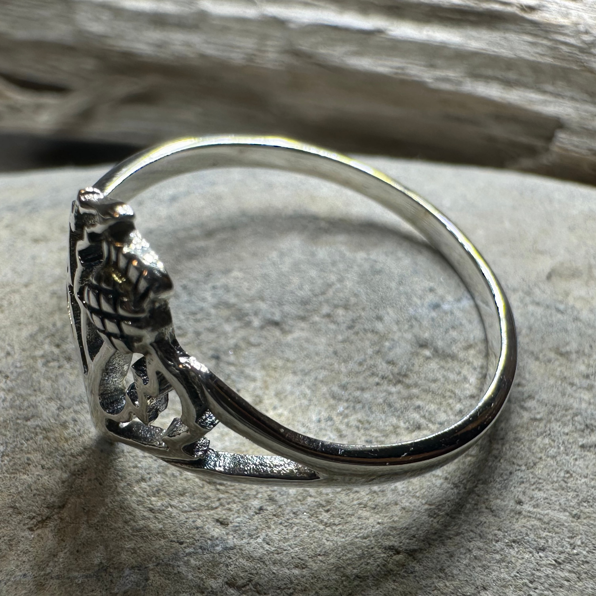 Anice Scottish Thistle Ring — view 5