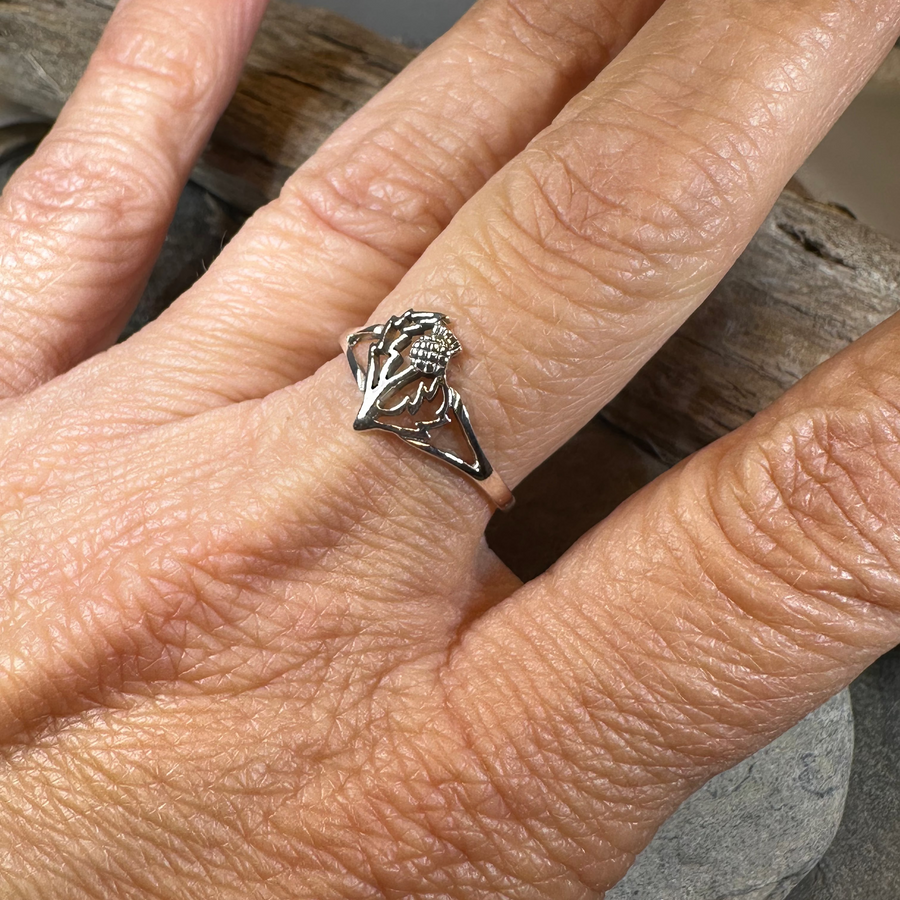 Anice Scottish Thistle Ring