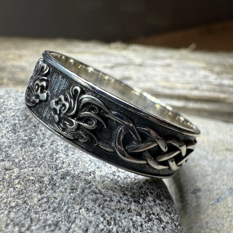 Load image into Gallery viewer, Celtic Lion Ring
