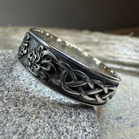 Load image into Gallery viewer, Celtic Lion Ring
