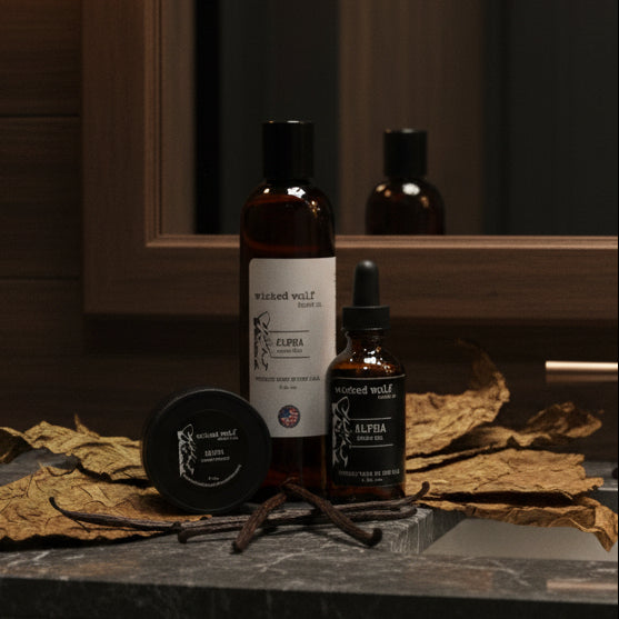 Wicked Wolf Pack Complete Beard Care Kit for Men - All Natural — view 3