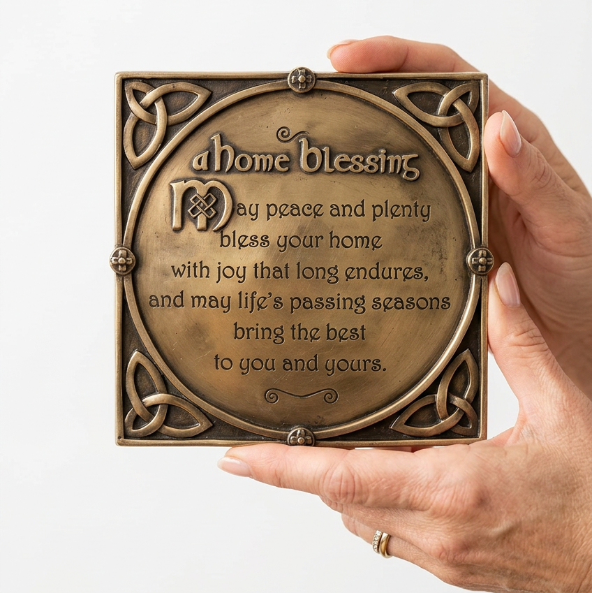 Irish Home Blessing Wall Plaque