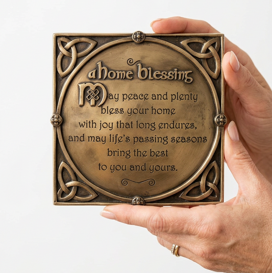 Irish Home Blessing Wall Plaque