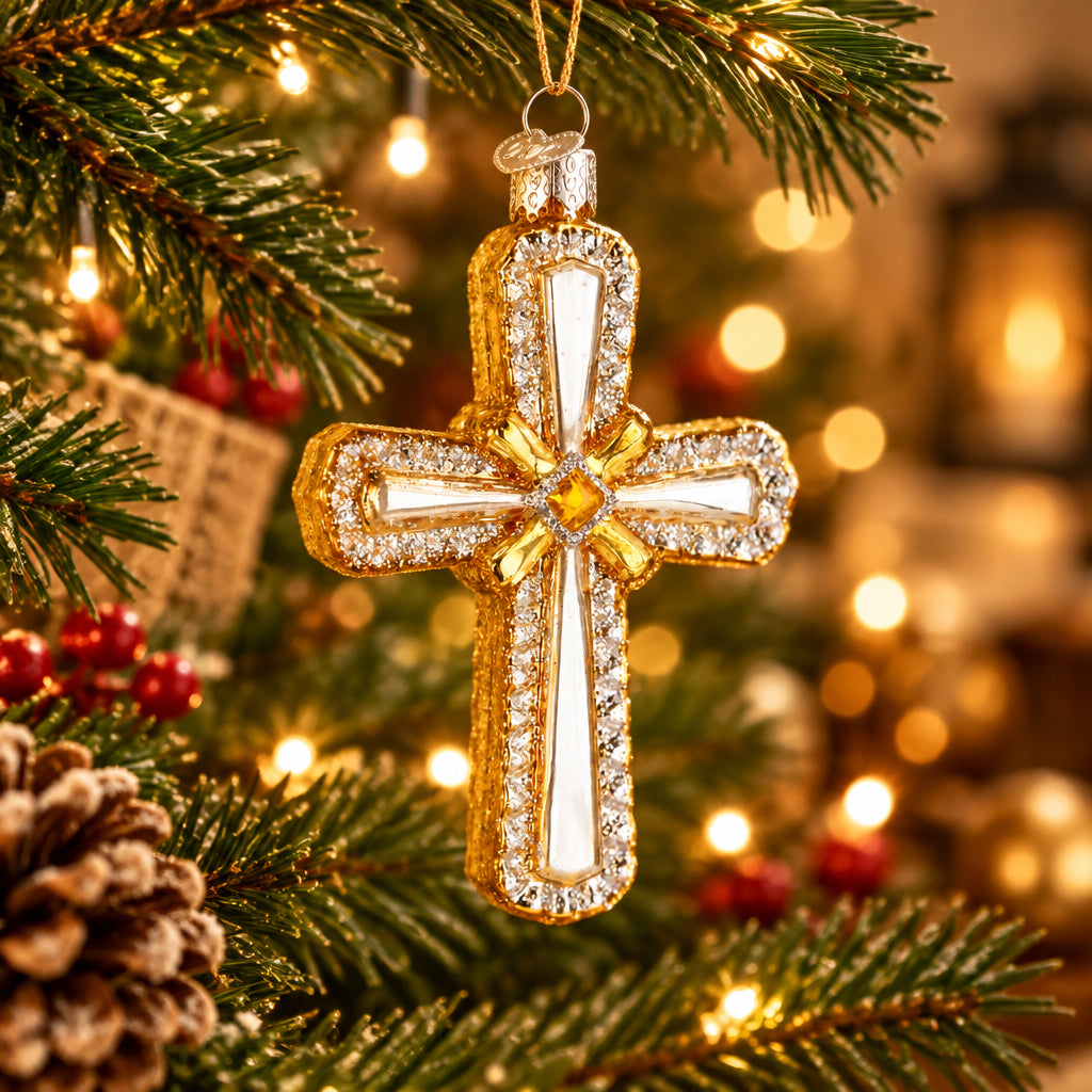 Holy Cross Ornament — view 4