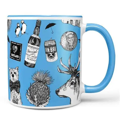 Colorful Scottish Icons Mug