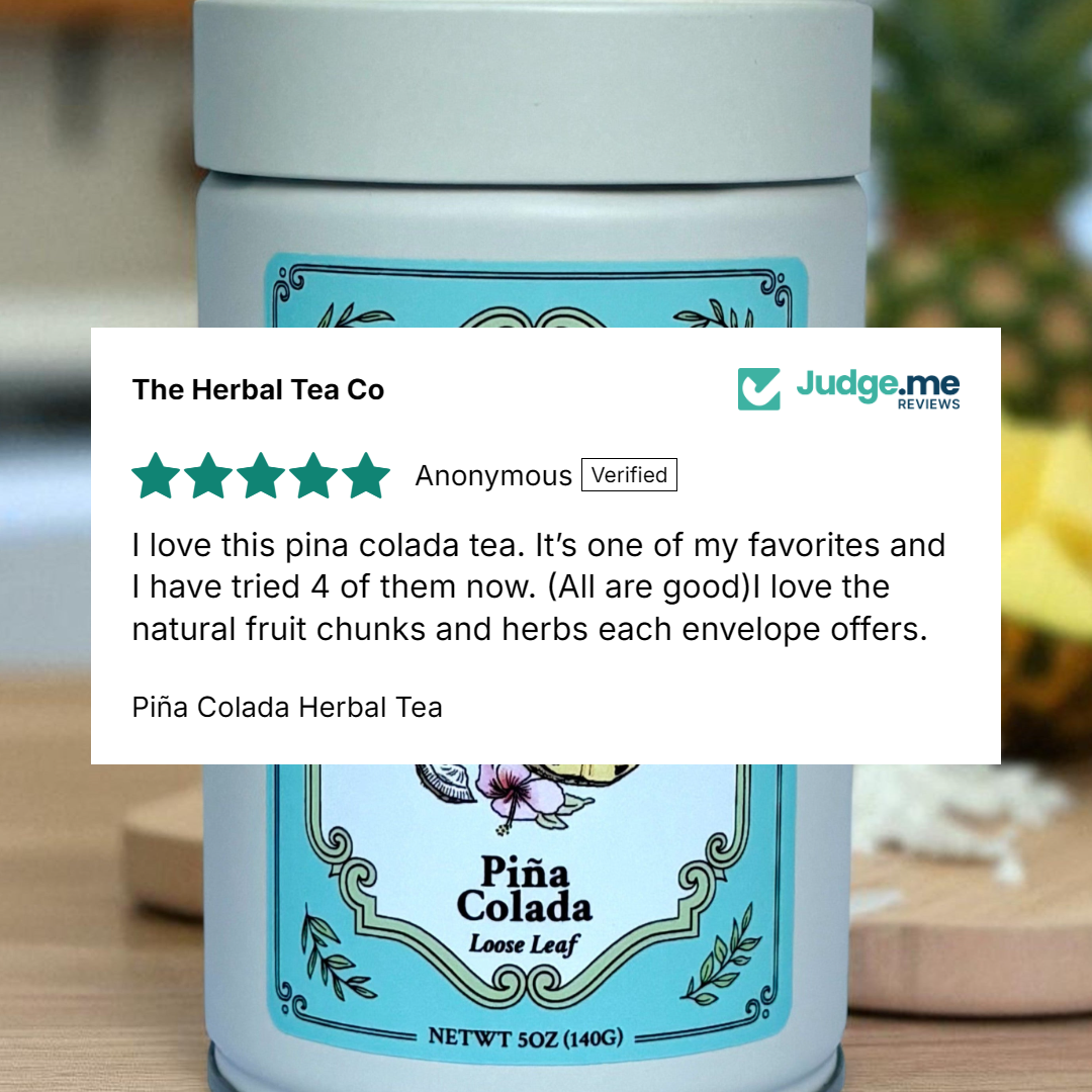 Piña Colada Herbal Tea - Naturally Caffeine Free
