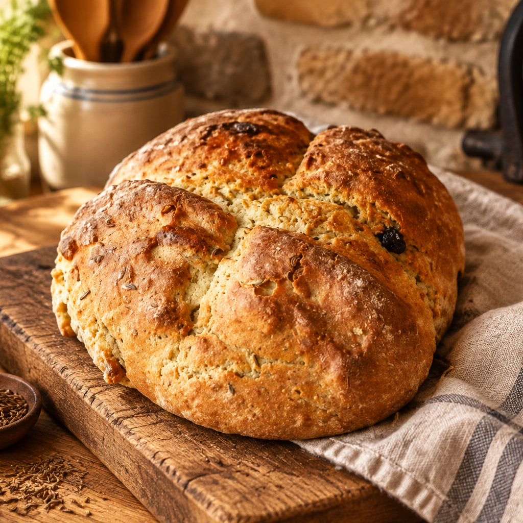 Raisin & Caraway Seed Irish Soda Bread