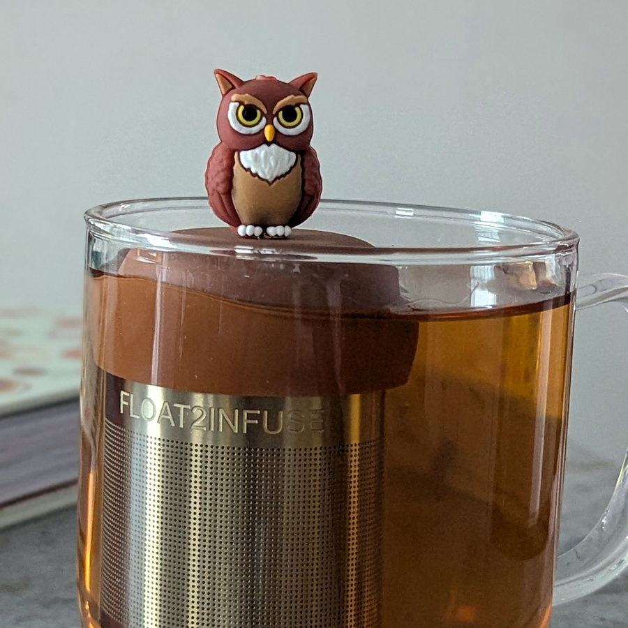 Floating Owl Tea Infuser - Cute Animal Tea Infuser for Loose Leaf Tea